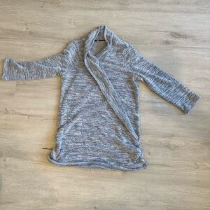 Hawthrone wrap grey sweater